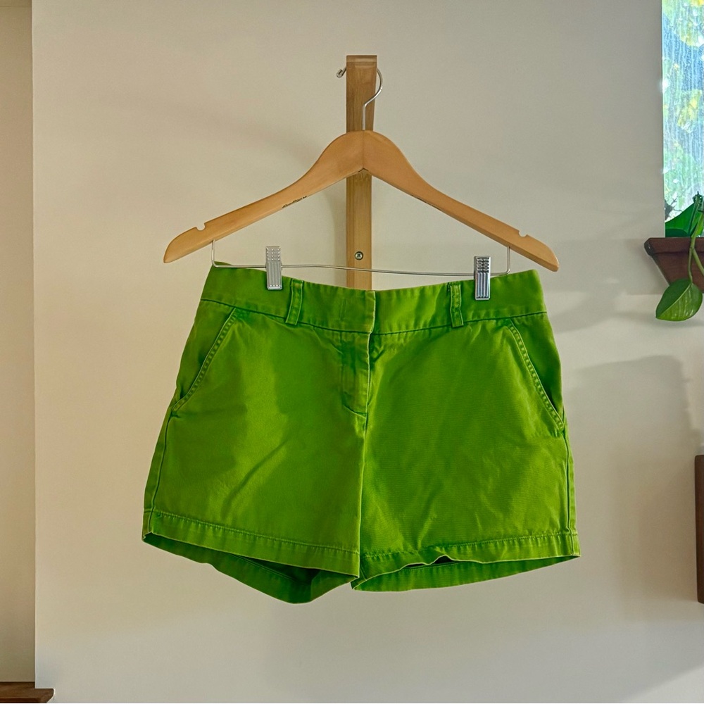 J. Crew Bright Green Shorts